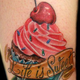 30 Delicious Cupcake Tattoos